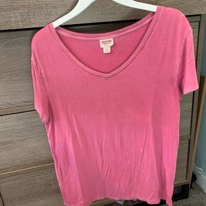 pink boyfriend shirt